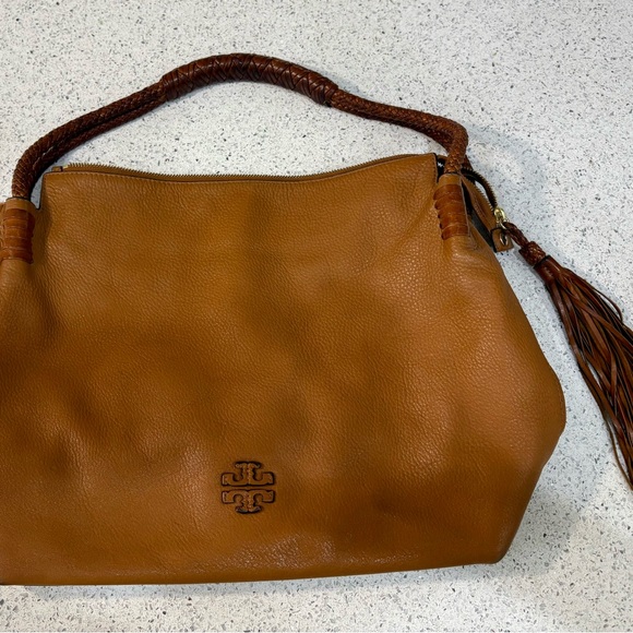 Tory Burch Tan Leather Shoulder Bag - Picture 4 of 10